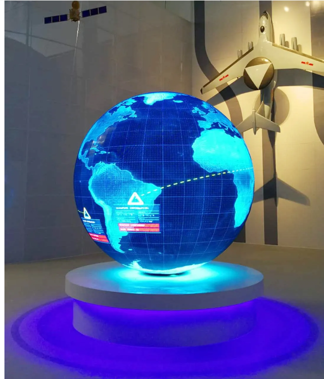 Advantages of spherical LED display
