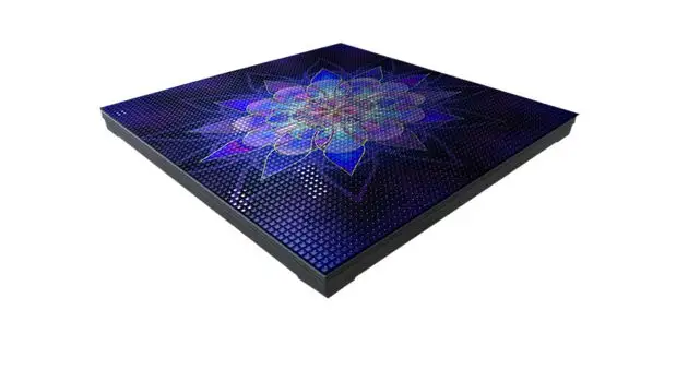 Where can Led floor tile screens be used?
