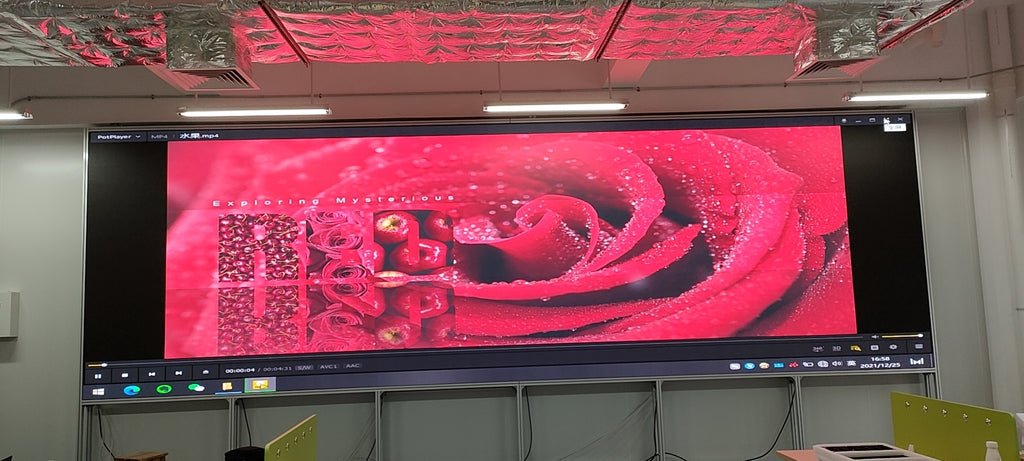 How can the LED display be maintained for a longer life?